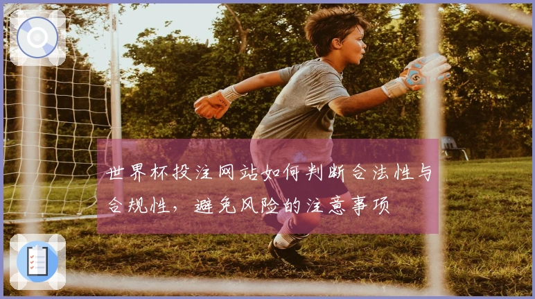 世界杯投注网站如何判断合法性与合规性，避免风险的注意事项